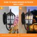 Dusk to Dawn Sensor Waterproof Sconce Porch Lights sensor