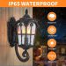 Dusk to Dawn Sensor Waterproof Sconce Porch Lights waterproof