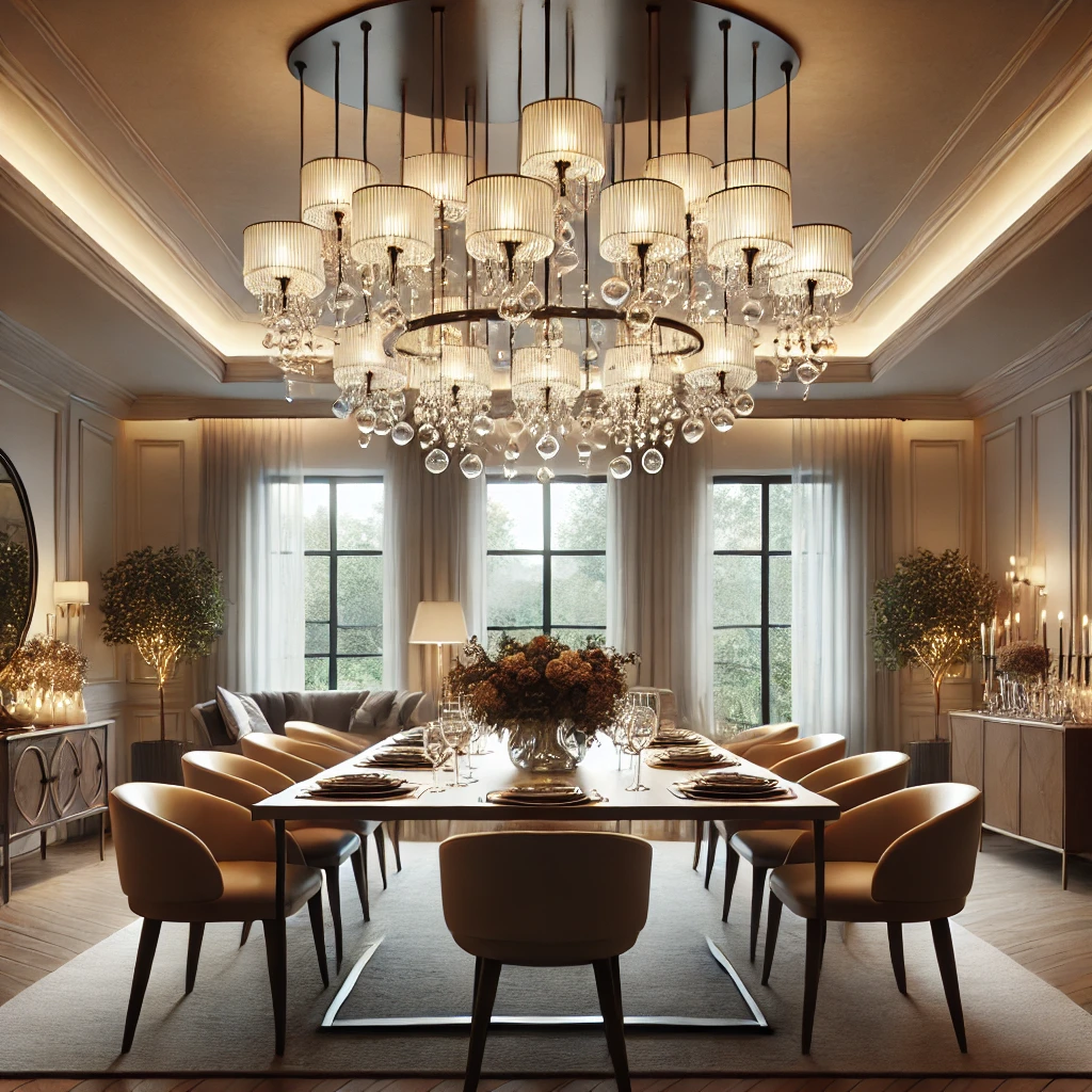 Elegant Dining Room Chandelier - 03