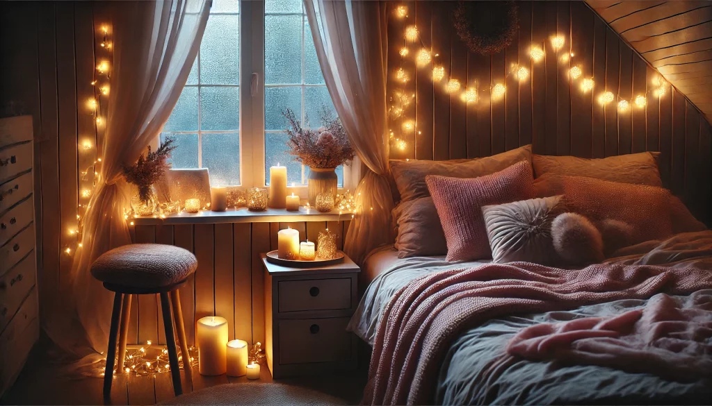 Holidays With Bedroom Turns Into Cozy Winter Wonderland - 06