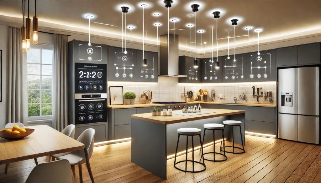 Kitchen With Smart Lighting Ideas - 06