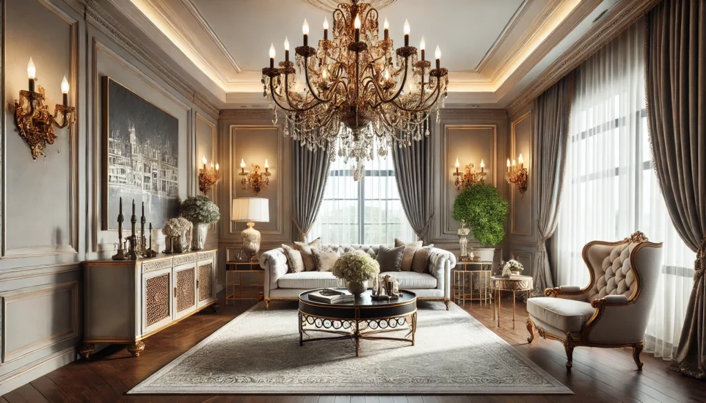 Living Room With A Touch of Elegance - 03