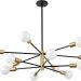 Modern Height Adjustable Sputnik Fixtures Chandelier2