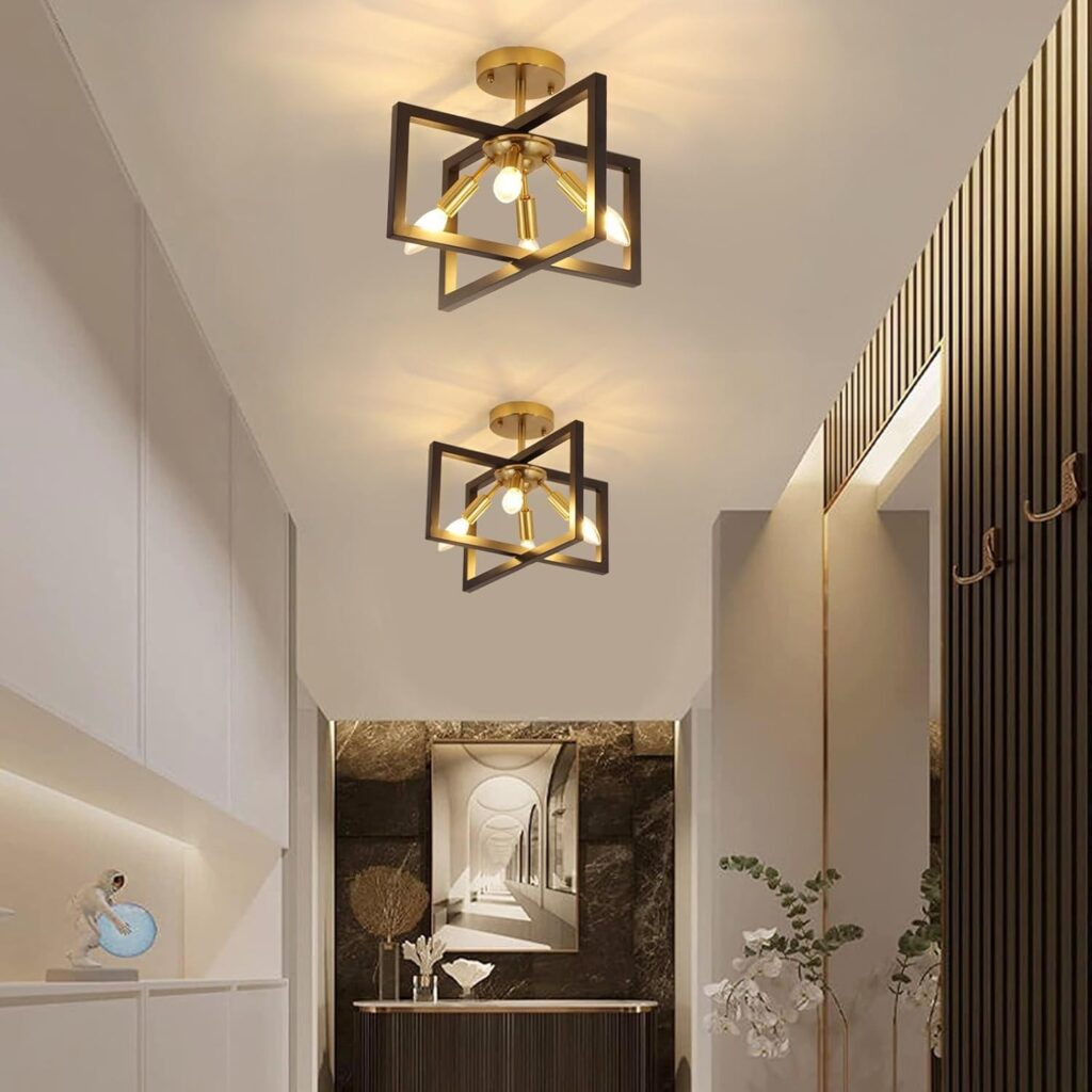 Premium Ceiling Light Fixture Elegant Candelabra Illumination 6