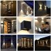 Sleek Waterproof Outdoor Aluminum LED Wall Light places